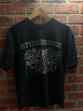 Sturgis 2005 South Dakota Black Graphic Short Sleeve Tee